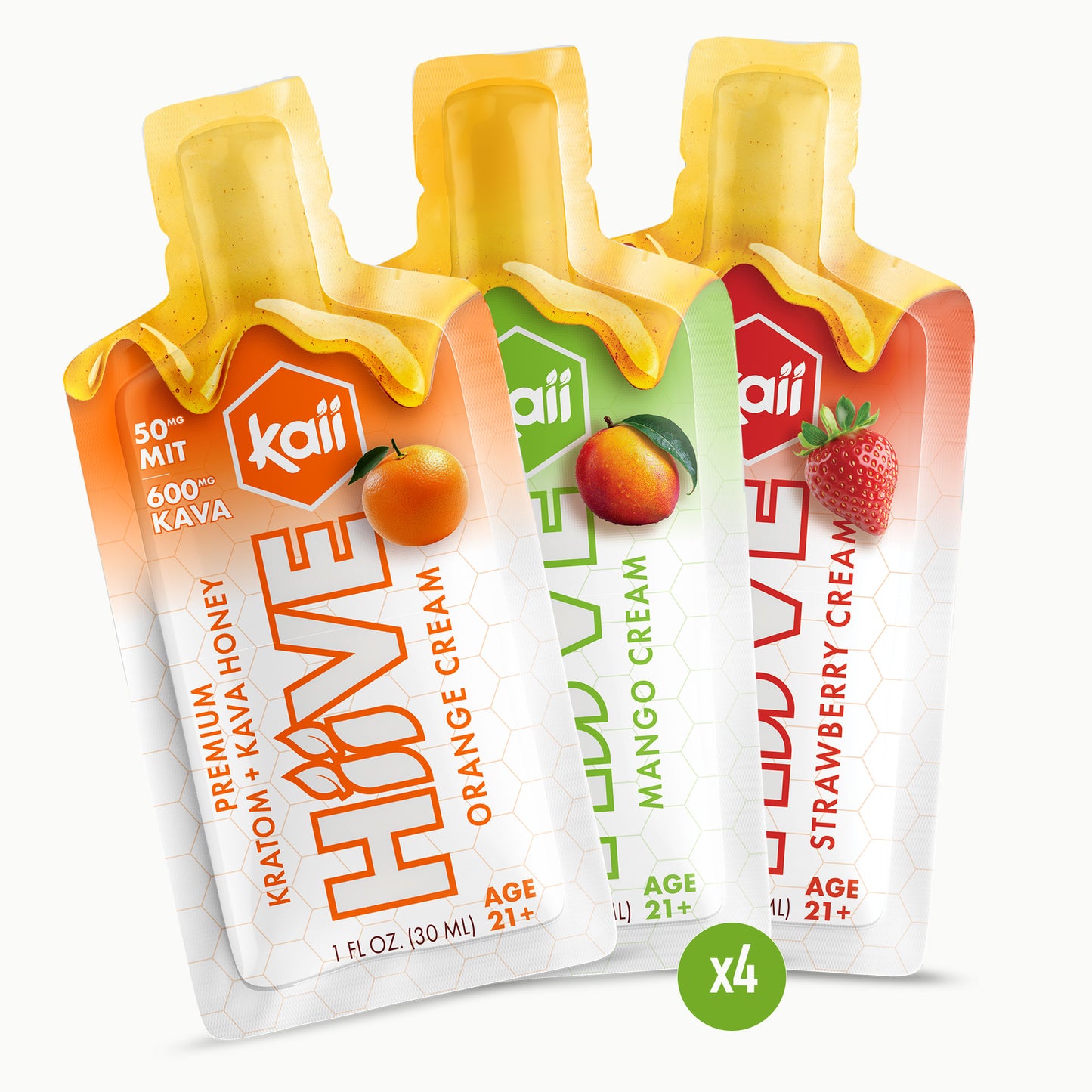 Hiive by Kaii - Kava + Kratom Infused Honey