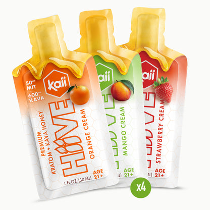 Hiive by Kaii - Kava + Kratom Infused Honey